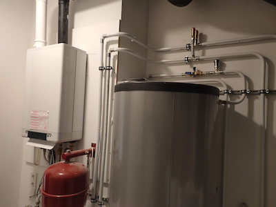 HR cv ketel installatie